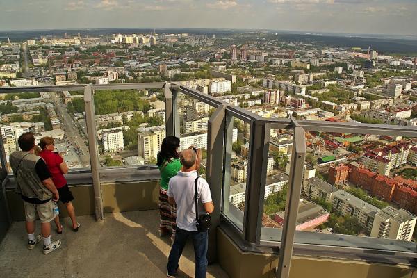Смотровая площадка небоскреба “Высоцкий” фото