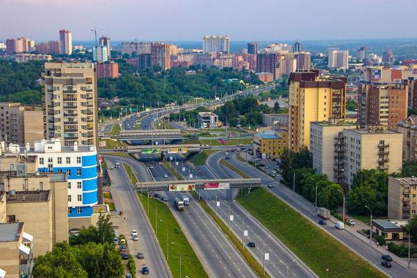 Новосибирск панорамное фото