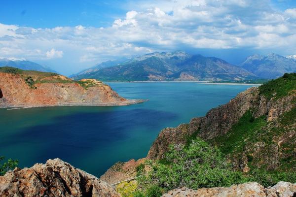 Чарвакское водохранилище фото