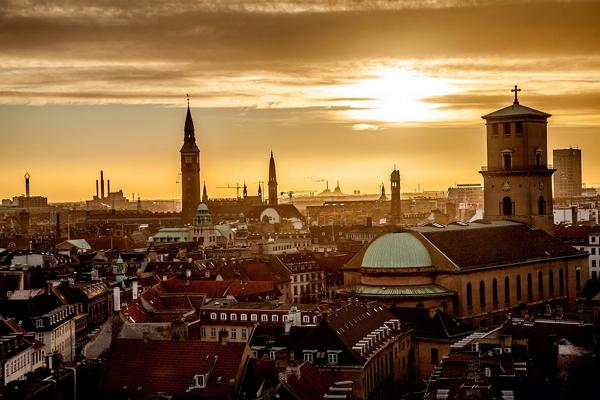 Копенгаген панорамное фото