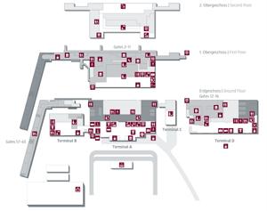 Аэропорт Берлин-Шёнефельд (Berlin Schonefeld Airport) схема