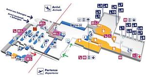 Аэропорт Чампино (Ciampino Airport) схема