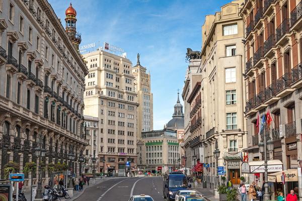 Мадрид панорамное фото