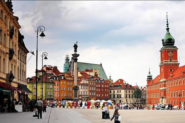 Варшава панорамное фото