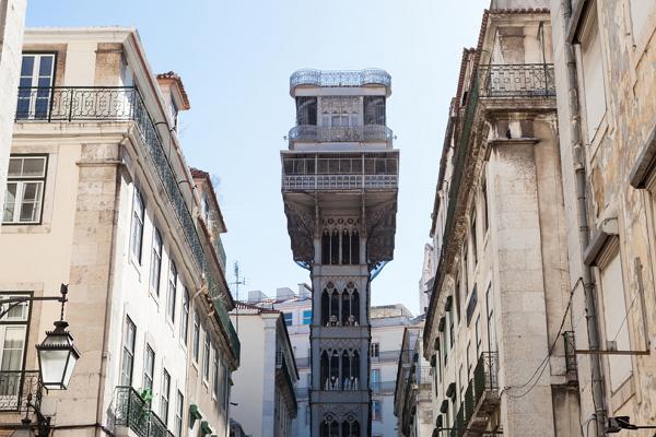 Лифт Санта-Жушта (Rua de Santa Justa) фото