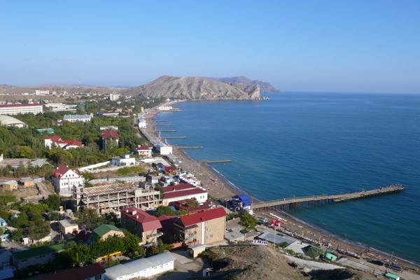 Судак панорамное фото