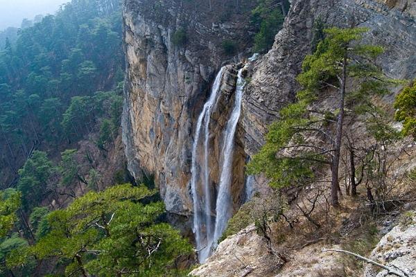 Водопад Учан-Су фото