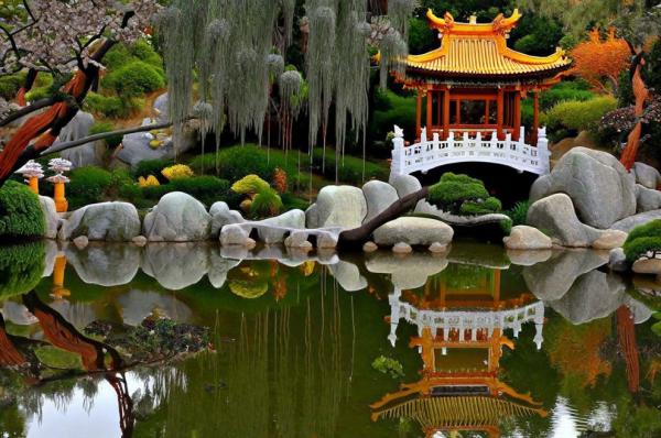 Китайский Сад Дружбы фото