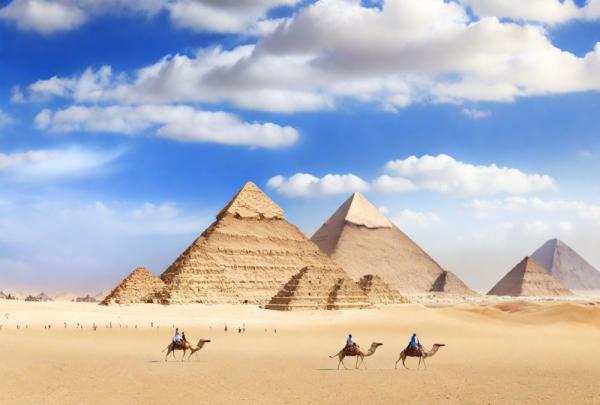 Пирамиды Гизы фото