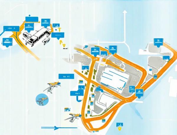 Аэропорт Орли (Orly Airport)  схема