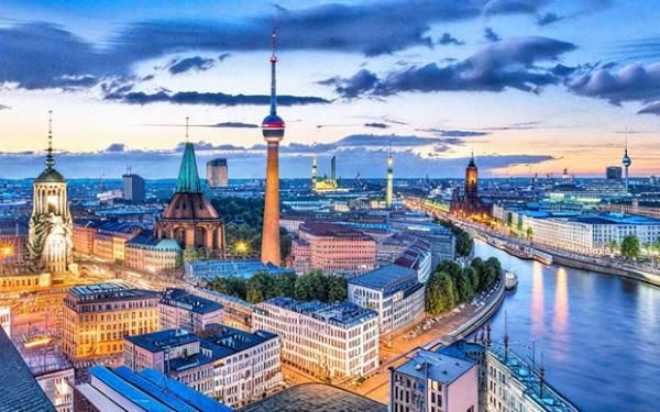 Берлин панорамное фото