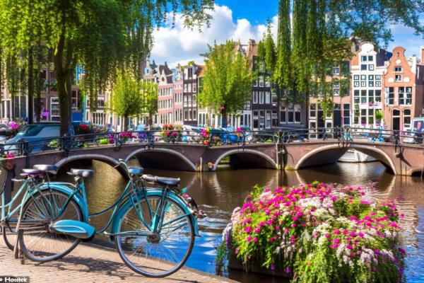 Амстердам панорамное фото